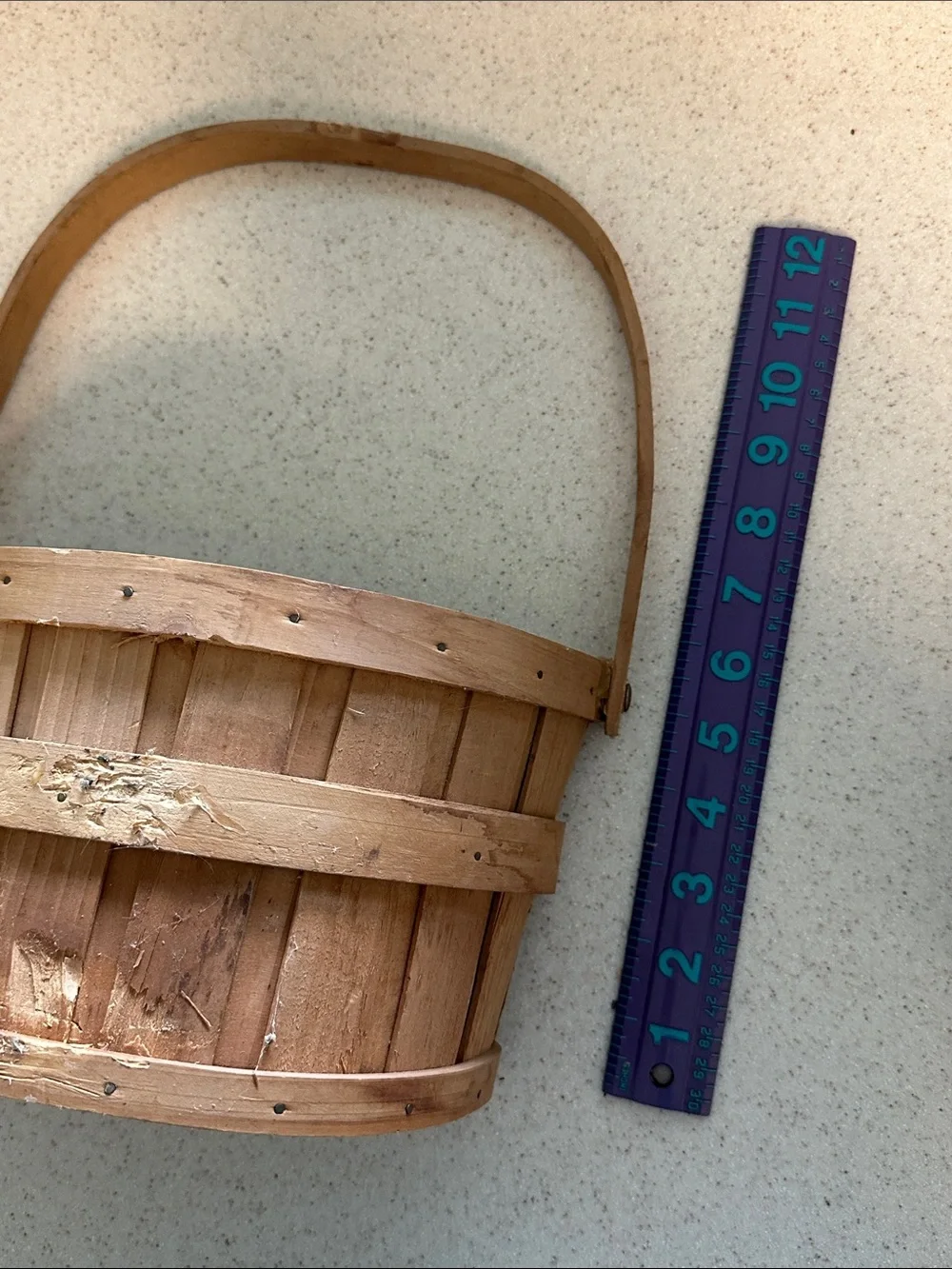Rustic Wood Basket Set - Natural Brown Home Accents